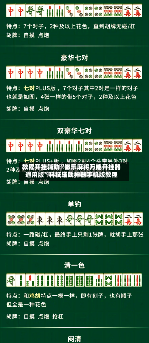教程开挂辅助“微乐麻将万能开挂器通用版”科技辅助神器手机版教程