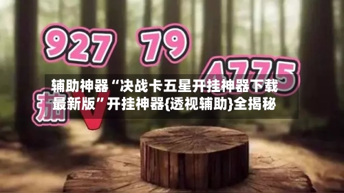 辅助神器“决战卡五星开挂神器下载最新版”开挂神器{透视辅助}全揭秘-第3张图片