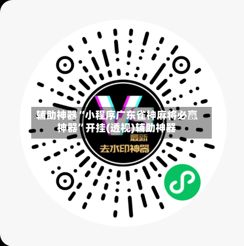 辅助神器“小程序广东雀神麻将必赢神器	”开挂(透视)辅助神器-第2张图片