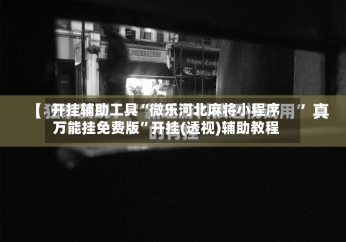 开挂辅助工具“微乐河北麻将小程序万能挂免费版”开挂(透视)辅助教程-第2张图片