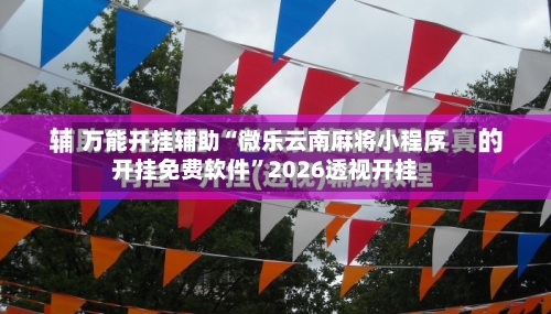万能开挂辅助“微乐云南麻将小程序开挂免费软件	”2026透视开挂-第2张图片