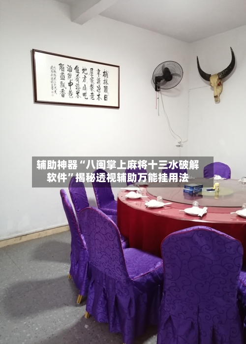 辅助神器“八闽掌上麻将十三水破解软件”揭秘透视辅助万能挂用法-第3张图片