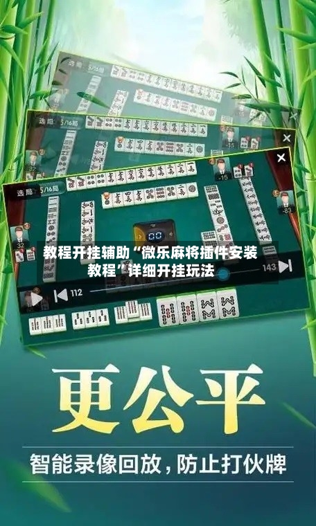 教程开挂辅助“微乐麻将插件安装教程”详细开挂玩法-第2张图片