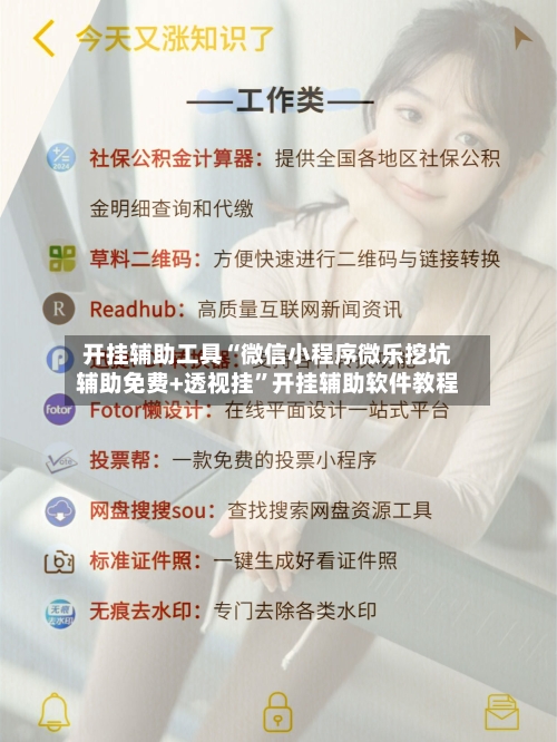 开挂辅助工具“微信小程序微乐挖坑辅助免费+透视挂	”开挂辅助软件教程-第2张图片