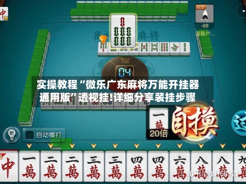 实操教程“微乐广东麻将万能开挂器通用版	”透视挂!详细分享装挂步骤-第2张图片