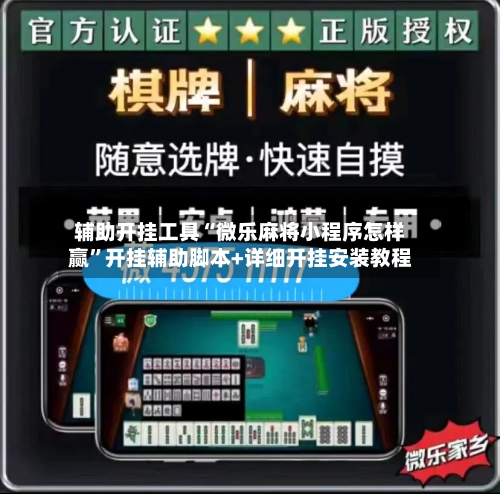 辅助开挂工具“微乐麻将小程序怎样赢”开挂辅助脚本+详细开挂安装教程-第2张图片