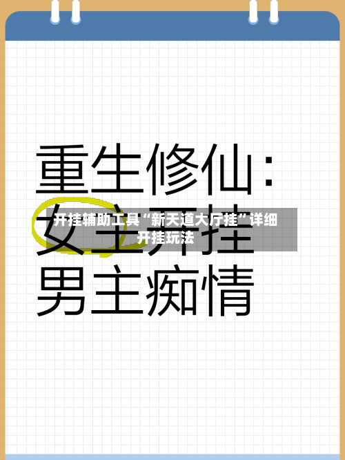 开挂辅助工具“新天道大厅挂”详细开挂玩法-第2张图片