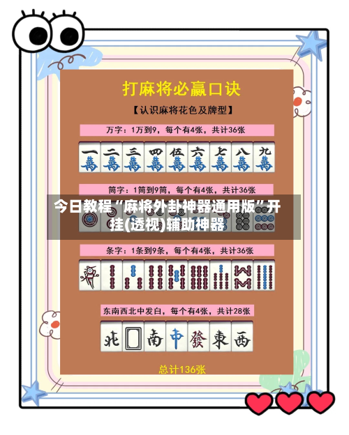 今日教程“麻将外卦神器通用版	”开挂(透视)辅助神器-第3张图片