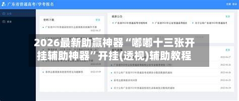 2026最新助赢神器“嘟嘟十三张开挂辅助神器”开挂(透视)辅助教程