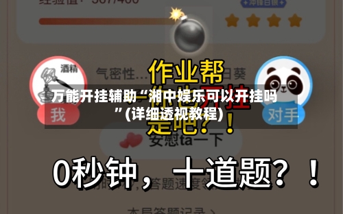 万能开挂辅助“湘中娱乐可以开挂吗	”(详细透视教程)-第3张图片