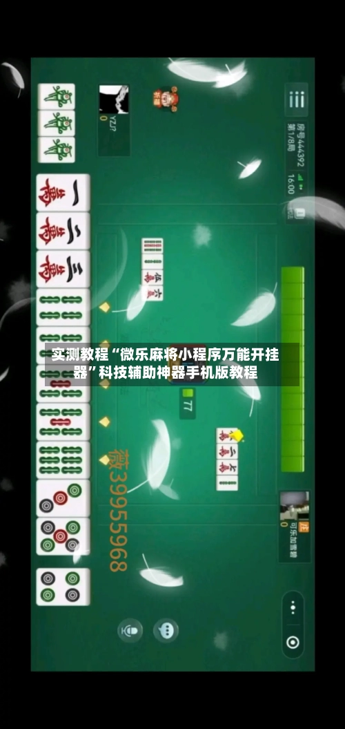 实测教程“微乐麻将小程序万能开挂器	”科技辅助神器手机版教程-第2张图片