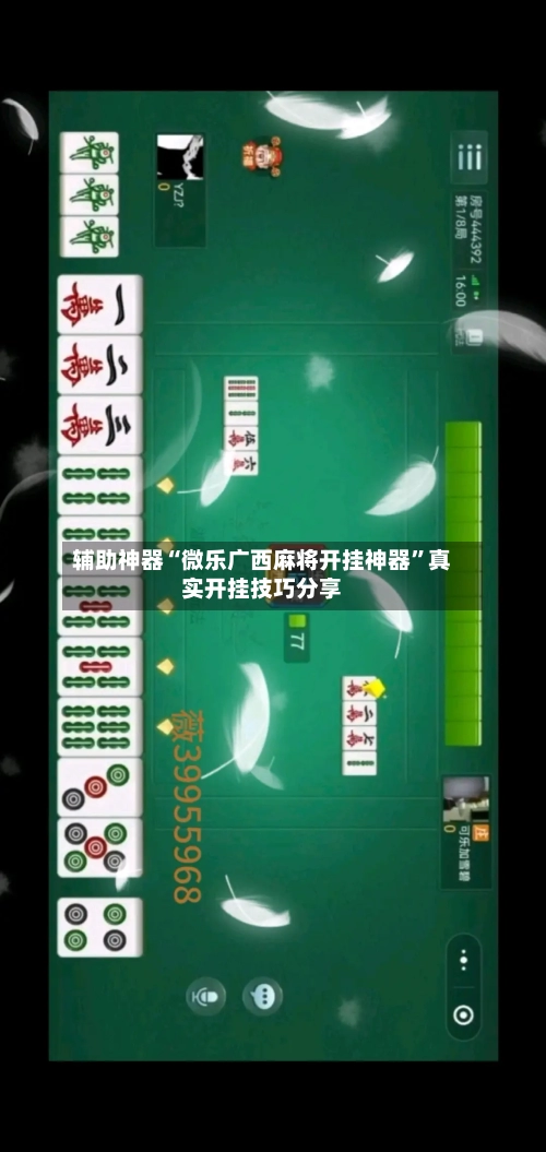 辅助神器“微乐广西麻将开挂神器	”真实开挂技巧分享-第3张图片
