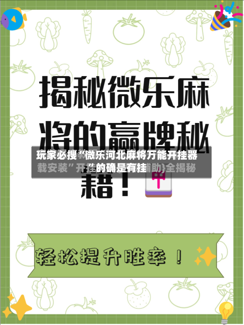 玩家必搜“微乐河北麻将万能开挂器”的确是有挂-第2张图片