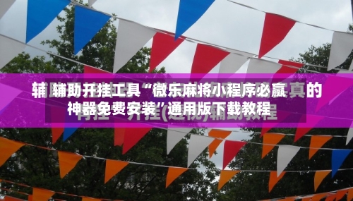 辅助开挂工具“微乐麻将小程序必赢神器免费安装	”通用版下载教程-第2张图片