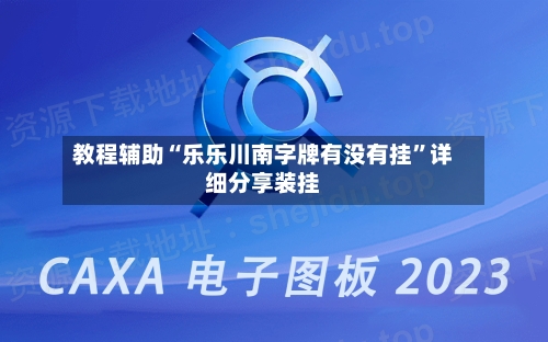 教程辅助“乐乐川南字牌有没有挂”详细分享装挂-第3张图片