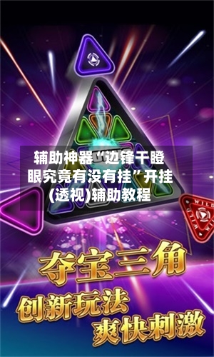辅助神器“边锋干瞪眼究竟有没有挂	”开挂(透视)辅助教程-第2张图片