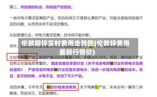 伦敦期锌实时费用走势图(伦敦锌费用最新行情价)