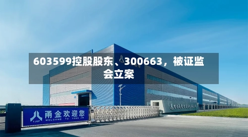 603599控股股东、300663	，被证监会立案-第2张图片