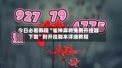 今日必看教程“雀神麻将免费开挂器下载	”附开挂脚本详细教程-第2张图片