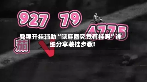 教程开挂辅助“陕麻圈究竟有挂吗”详细分享装挂步骤!-第2张图片