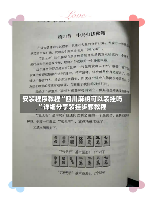 安装程序教程“四川麻将可以装挂吗”详细分享装挂步骤教程-第3张图片