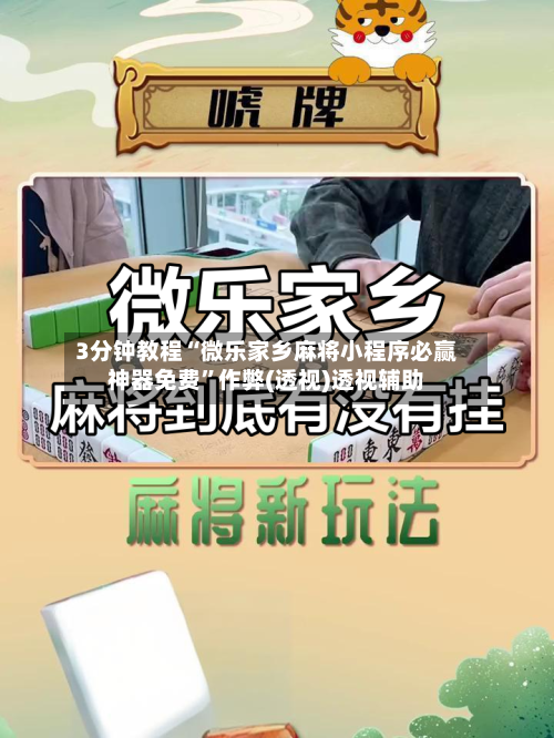 3分钟教程“微乐家乡麻将小程序必赢神器免费”作弊(透视)透视辅助-第3张图片