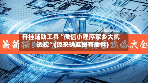 开挂辅助工具“微信小程序家乡大贰透视”(原来确实是有插件)-第1张图片