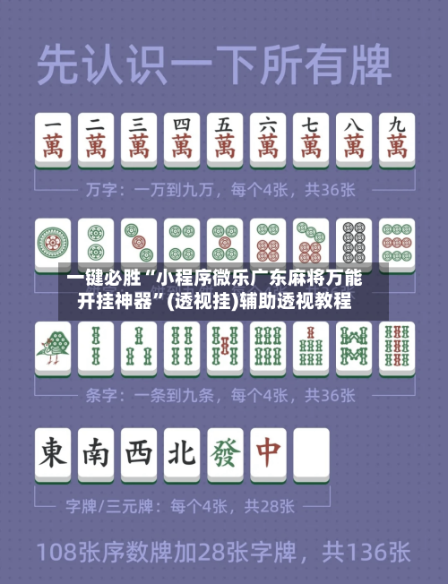 一键必胜“小程序微乐广东麻将万能开挂神器	”(透视挂)辅助透视教程-第3张图片