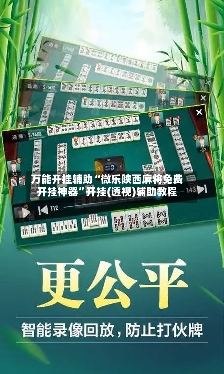 万能开挂辅助“微乐陕西麻将免费开挂神器”开挂(透视)辅助教程-第2张图片