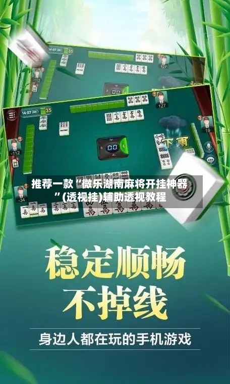 推荐一款“微乐湖南麻将开挂神器”(透视挂)辅助透视教程-第2张图片