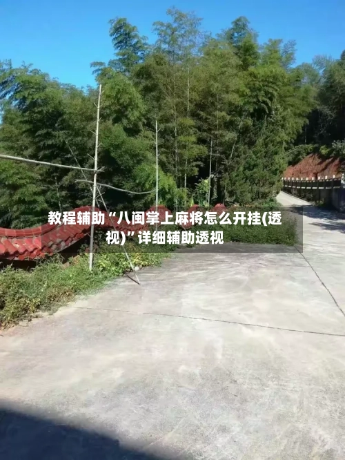 教程辅助“八闽掌上麻将怎么开挂(透视)”详细辅助透视