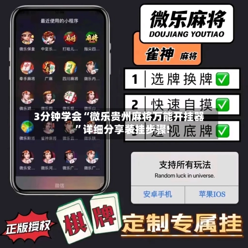 3分钟学会“微乐贵州麻将万能开挂器”详细分享装挂步骤!-第2张图片
