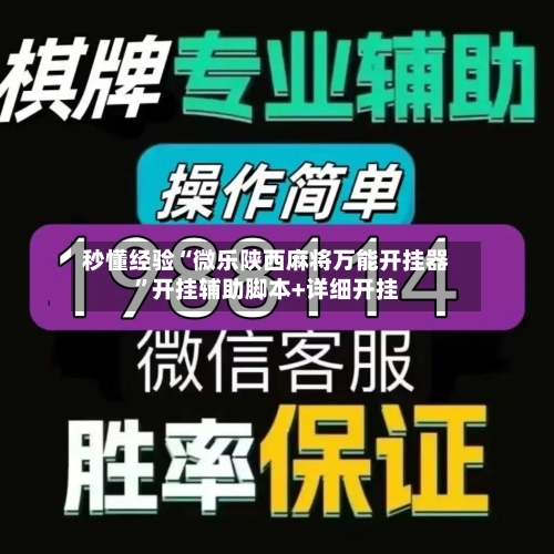 秒懂经验“微乐陕西麻将万能开挂器	”开挂辅助脚本+详细开挂-第2张图片