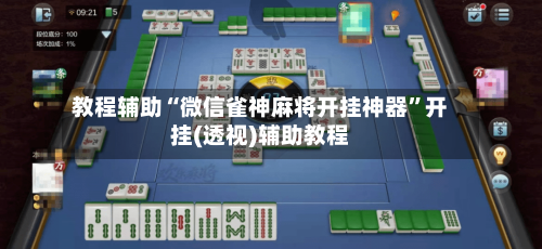 教程辅助“微信雀神麻将开挂神器”开挂(透视)辅助教程-第3张图片