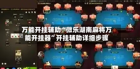 万能开挂辅助“微乐湖南麻将万能开挂器”开挂辅助详细步骤