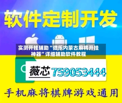 实测开挂辅助“微乐内蒙古麻将开挂神器”详细辅助软件教程-第3张图片