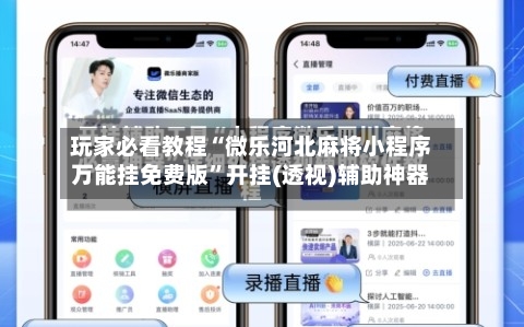 玩家必看教程“微乐河北麻将小程序万能挂免费版”开挂(透视)辅助神器-第3张图片