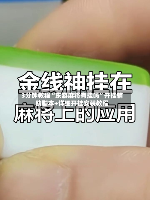 3分钟教程“东游麻将有挂吗”开挂辅助脚本+详细开挂安装教程