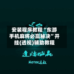 安装程序教程“东游手机麻将必赢秘决”开挂(透视)辅助教程-第2张图片