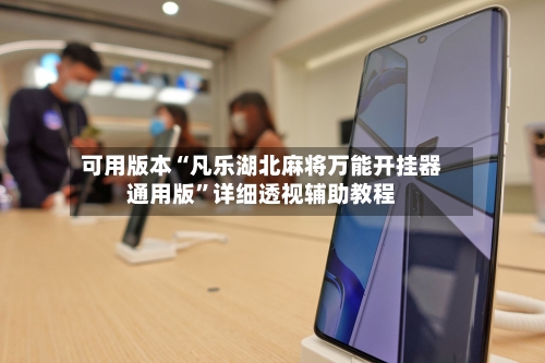 可用版本“凡乐湖北麻将万能开挂器通用版”详细透视辅助教程-第3张图片