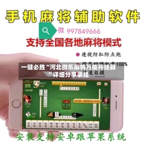 一键必胜“河北微乐麻将万能开挂器”详细分享装挂-第2张图片