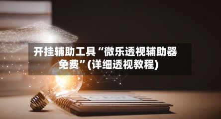 开挂辅助工具“微乐透视辅助器免费	”(详细透视教程)-第2张图片