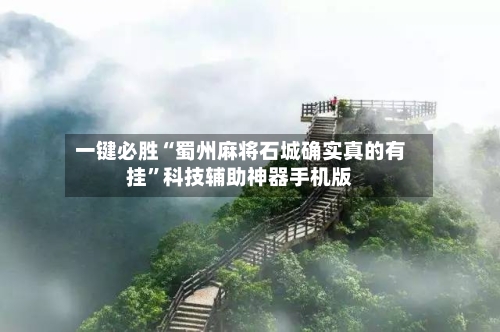 一键必胜“蜀州麻将石城确实真的有挂”科技辅助神器手机版-第2张图片