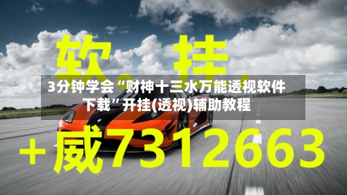 3分钟学会“财神十三水万能透视软件下载	”开挂(透视)辅助教程-第2张图片