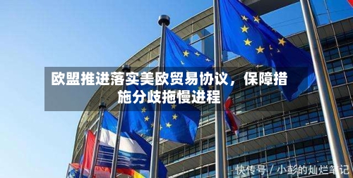 欧盟推进落实美欧贸易协议	，保障措施分歧拖慢进程-第2张图片