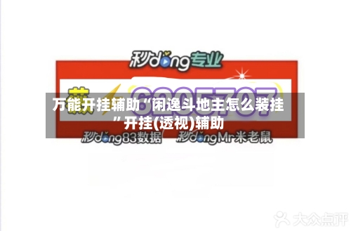 万能开挂辅助“闲逸斗地主怎么装挂”开挂(透视)辅助-第2张图片
