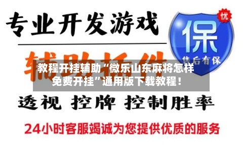 教程开挂辅助“微乐山东麻将怎样免费开挂”通用版下载教程！-第2张图片
