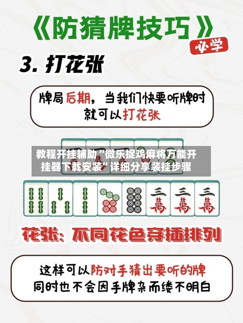 教程开挂辅助“微乐捉鸡麻将万能开挂器下载安装”详细分享装挂步骤-第3张图片