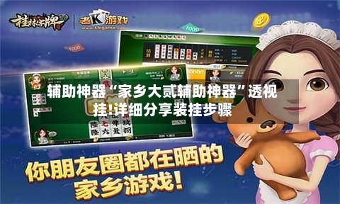 辅助神器“家乡大贰辅助神器”透视挂!详细分享装挂步骤-第2张图片