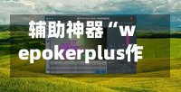 辅助神器“wepokerplus作弊辅助挂透视软件”揭秘透视辅助万能挂-第2张图片